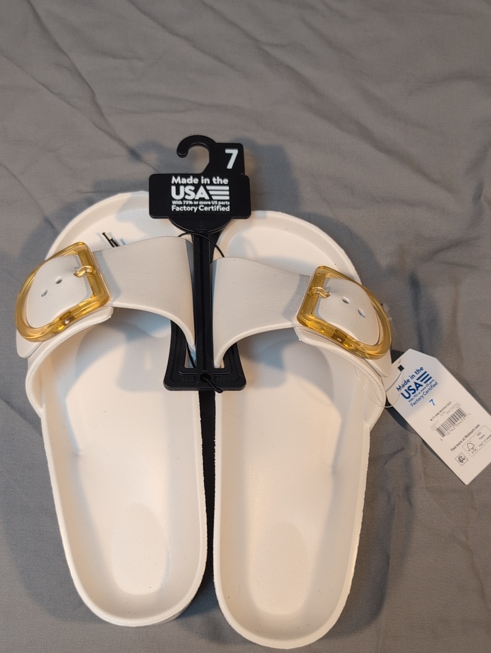 Time & Tru Brand New W/Tags. White. Size 7.
